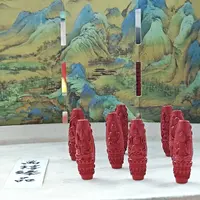 含辰砂工艺品水飞砂本命佛天朱吊坠G577 zs