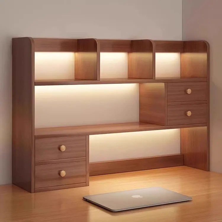 桌面置物架桌上书架书桌收纳储物柜易柜子家用办公室多层小书柜