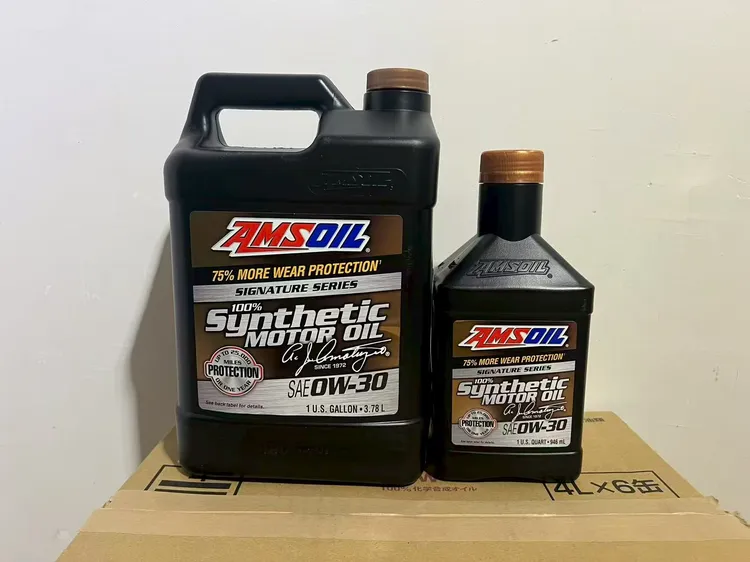 安索签名保养版0W-30全合成机油黑钻发动机机油润滑油摩特机油