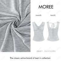 【MOREE】nécessité荡领设计感T恤上衣-F8378