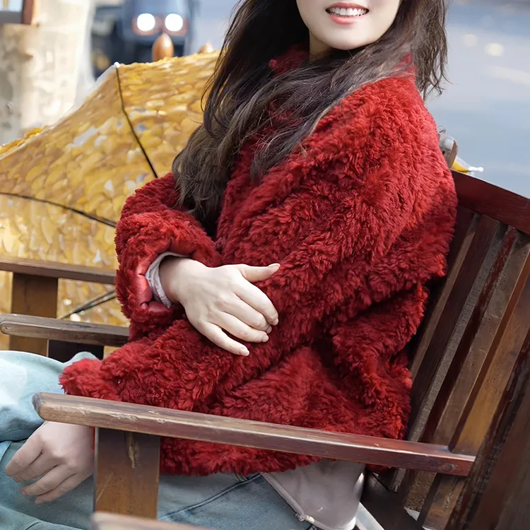 国风小众设计感时尚日常百搭短外套女2025冬季新款保暖舒适氛围感