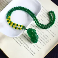 【珍玉严选】精美玉石气质貔貅吊坠【附证书和礼盒】玉髓JD002126