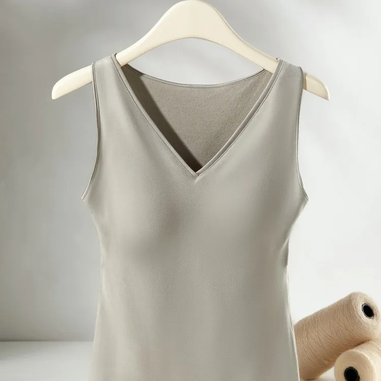 垫女士秋冬绵背心上衣