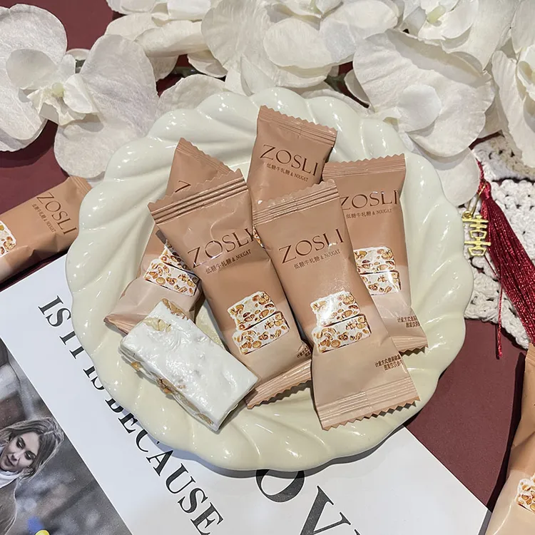 ZOSLI佐斯里低糖牛轧糖结婚喜糖伴手礼休闲办公室零食糖果散装