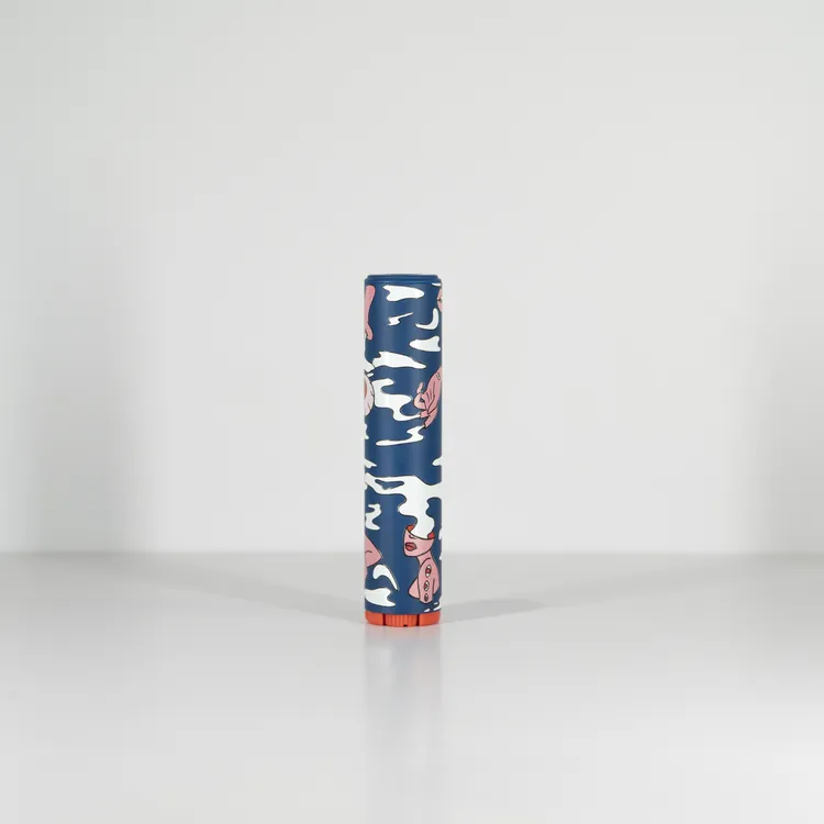 英伽潮玩【圆柱二代】侧按压防风打火机金属工艺高温蓝焰直冲可充气