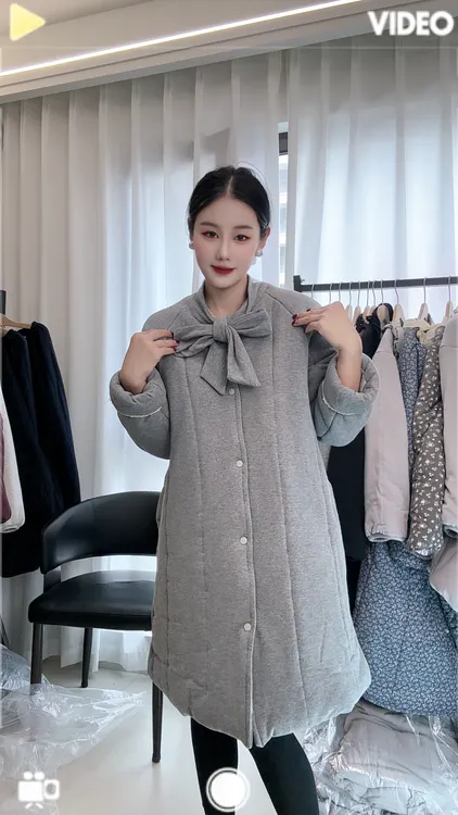 （清仓不退不换）新疆棉 蝴蝶结系带棉花衣可外穿