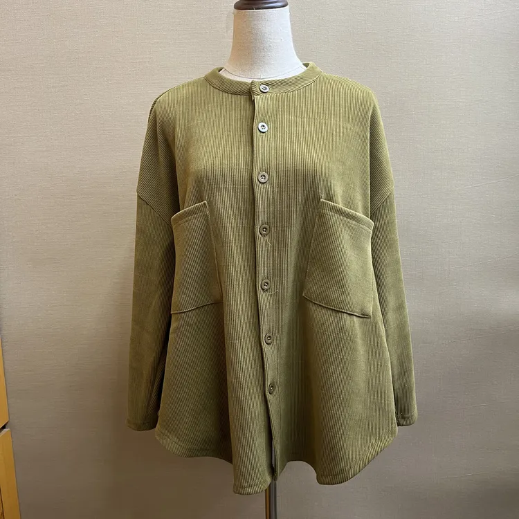 8611新之峰秋季新款小众设计休闲长袖女百搭上衣时尚外套