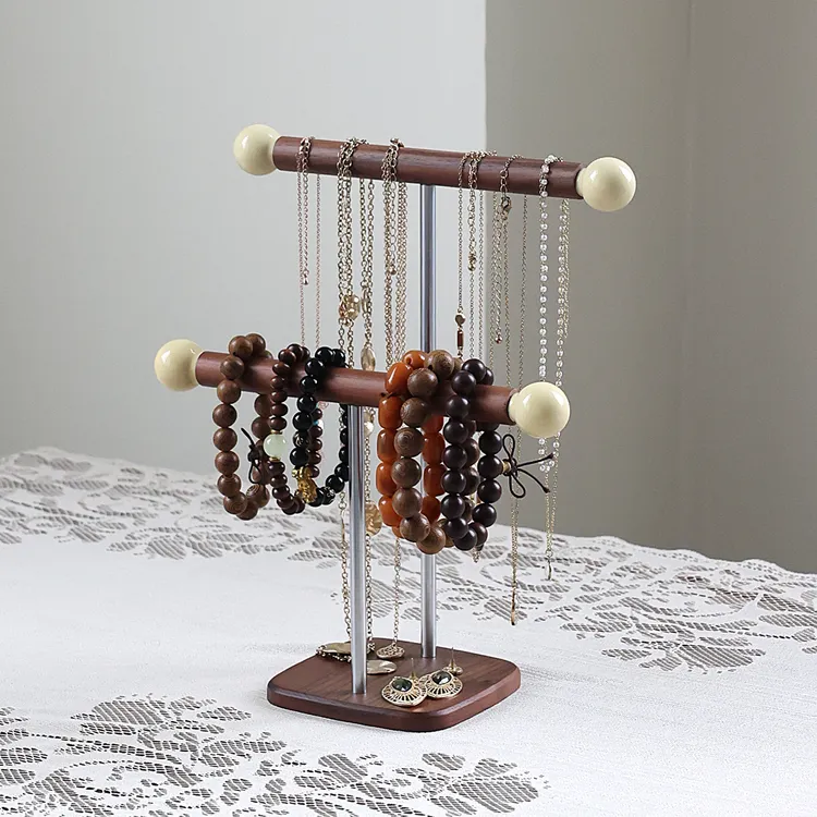 高级首饰架文玩手串展示架手表项链手链发圈发箍头饰整理收纳架子