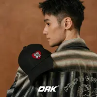 DRK【回溯系列】心碎创可贴帽子时尚休闲百搭黑色鸭舌帽复古刺绣