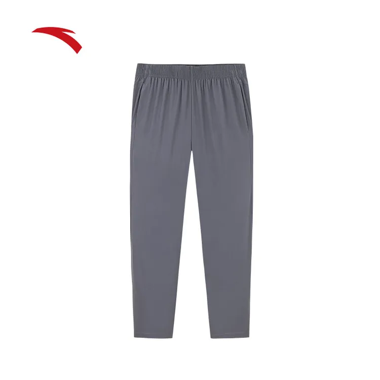 安踏运动梭织九分裤2025春夏新款速干运动裤休闲裤舒适户外薄款男