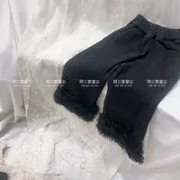 【C6】巴黎小屋80300纱边牛仔裤童装