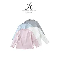 晶晶家【现发】奶皮打底衫童装女童T恤长袖打底衫秋冬宝宝上衣IS666