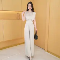 【两件套】春夏季时尚修身气质洋气休闲收腰显瘦减龄小香风女装套裤