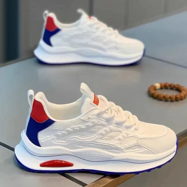 欧伦啄木鸟EUROTUCANO男鞋潮流百搭休闲网面鞋男士透气运动老爹鞋