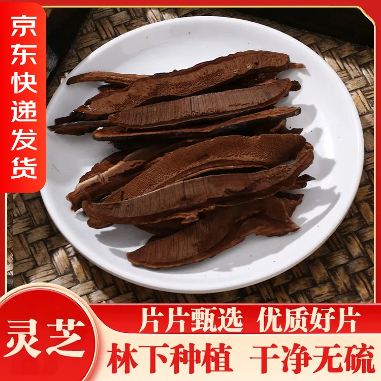 【飞瀑源】正宗林下仿野生干货种植灵芝煲汤10克/包灵芝切片