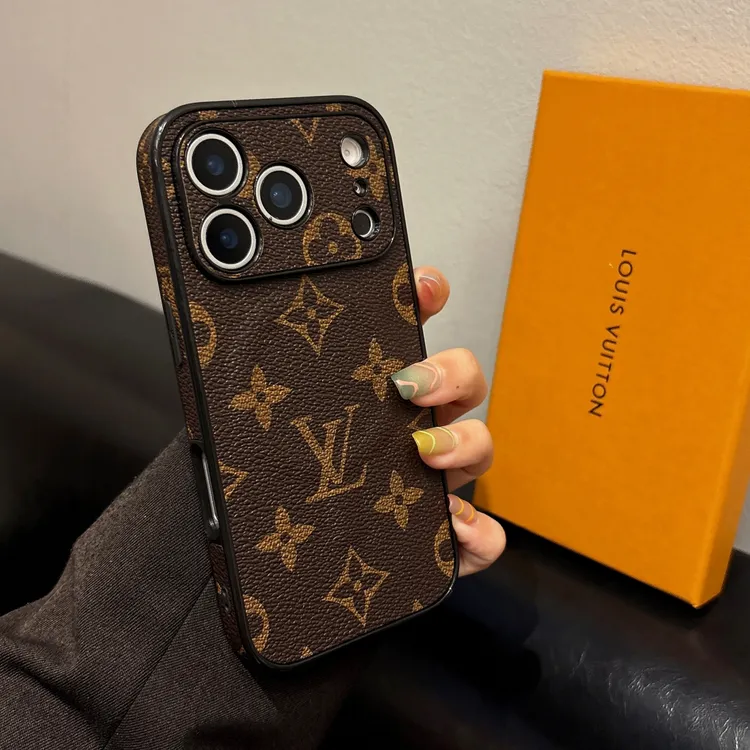 新款磁吸苹果17promax手机壳16老花15plus男女14皮质13适用lv保护