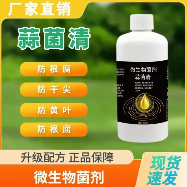 蒜菌清原液大蒜种植专用微生物菌肥生根养根粗壮水溶肥料