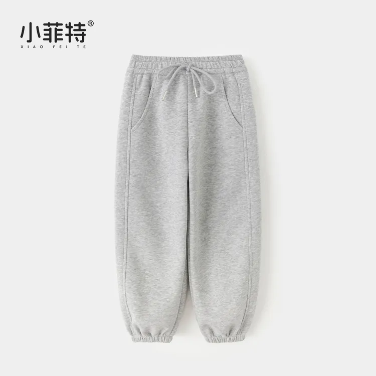 小菲特女童秋装2025新款卫裤中大童休闲长裤儿童束脚裤HNKQ52442