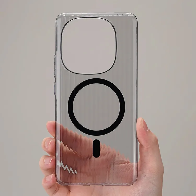 磁吸透明光栅适用iqoo15手机壳瓦楞纹磨砂iqoo13超薄肤感保护硬壳