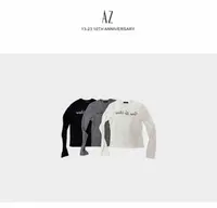 Az LongQuan 三色字母长袖T 2025秋季设计师时尚新款 DTNL2506232