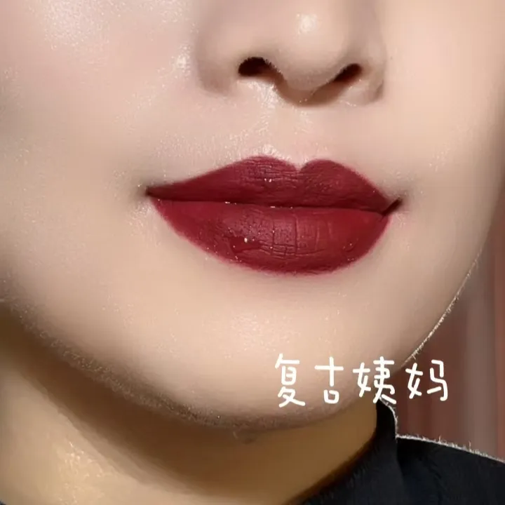 姨妈色口红柔雾防水不沾杯雾面哑光保湿丝绒口红持久素颜百搭女