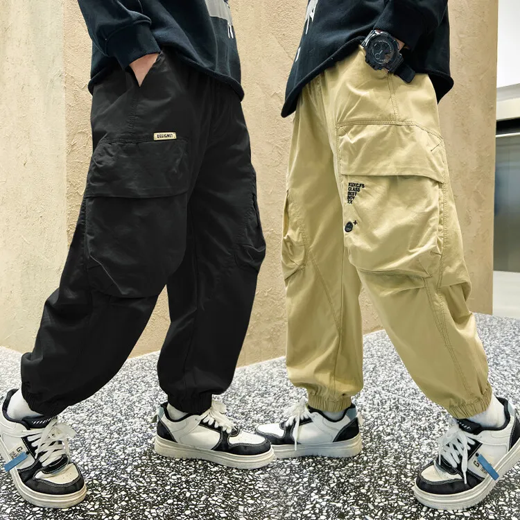 裤子休闲春秋男童中大童