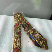 95新 Hermes/爱马仕 乱乱子中古/领带/91977