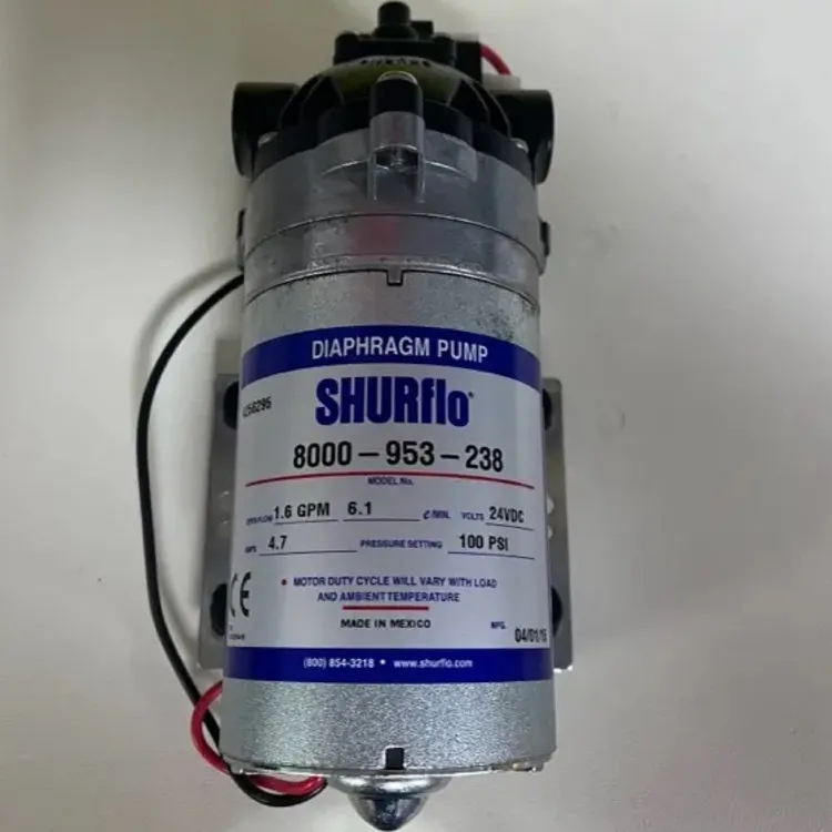 三一压路机24V水泵进口赛福勒水泵胶轮钢轮压路机洒水泵