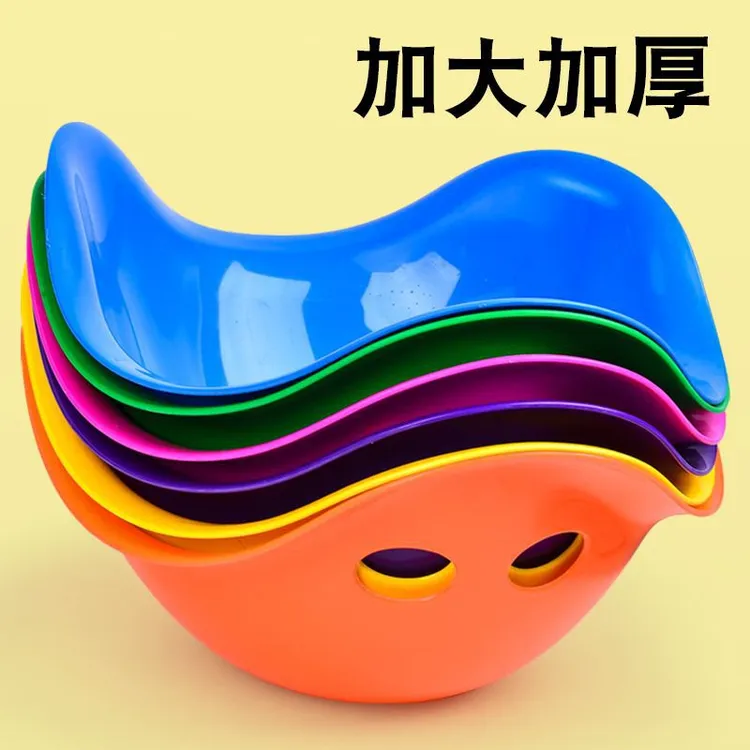 幼儿园乌龟壳道具感统训练器材儿童过河石早教前庭平衡玩具家用背