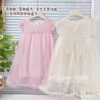 【Dannirabbit】*蝴蝶翩翩洋气纯色亮片纱纱女童连衣裙 X-8052