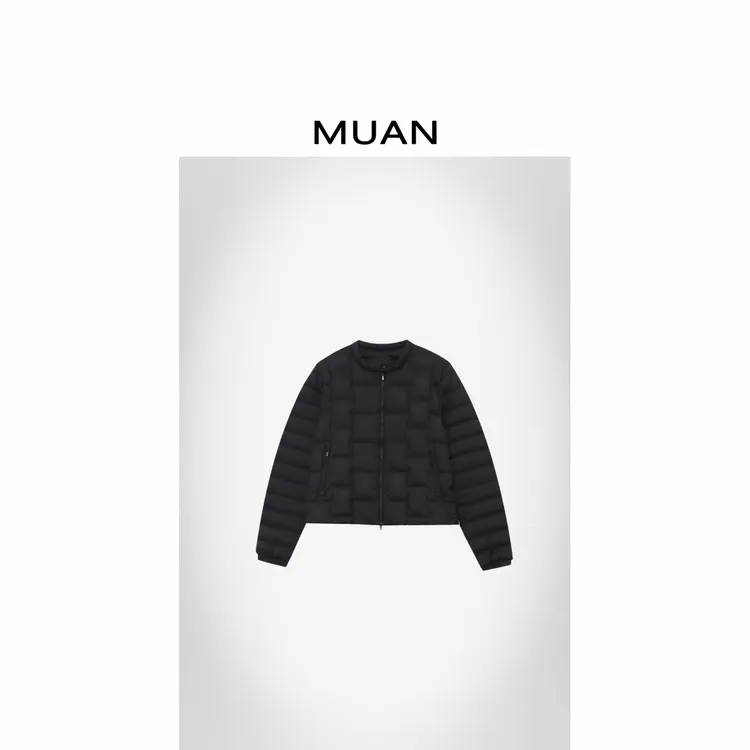 木岸MUAN：《小奥丁羽绒服》定制复古高级90白鸭羽绒服D-MJ-F8328