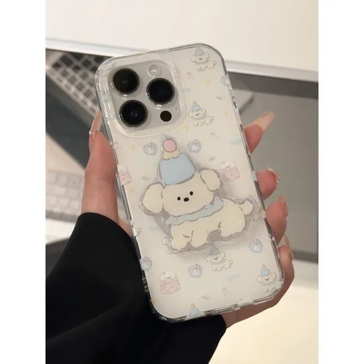帽子狗适用苹果iphone小米15/14/13promax防摔vivo华为oppo手机壳