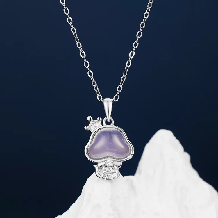 坠链均925银 粉萌灵蛇 本命年生肖灵动可爱童趣女友生日七夕礼物