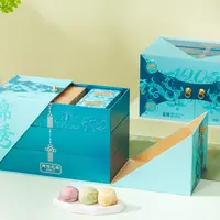 天伦之乐【锦绣月饼礼盒】国风高端礼盒中秋酥软多味广式月饼商务礼