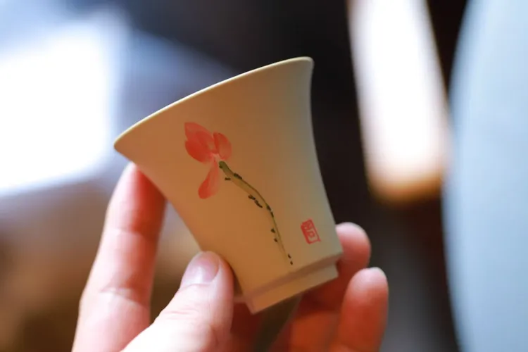 御古道今云南建水纯手工中式手绘主人杯