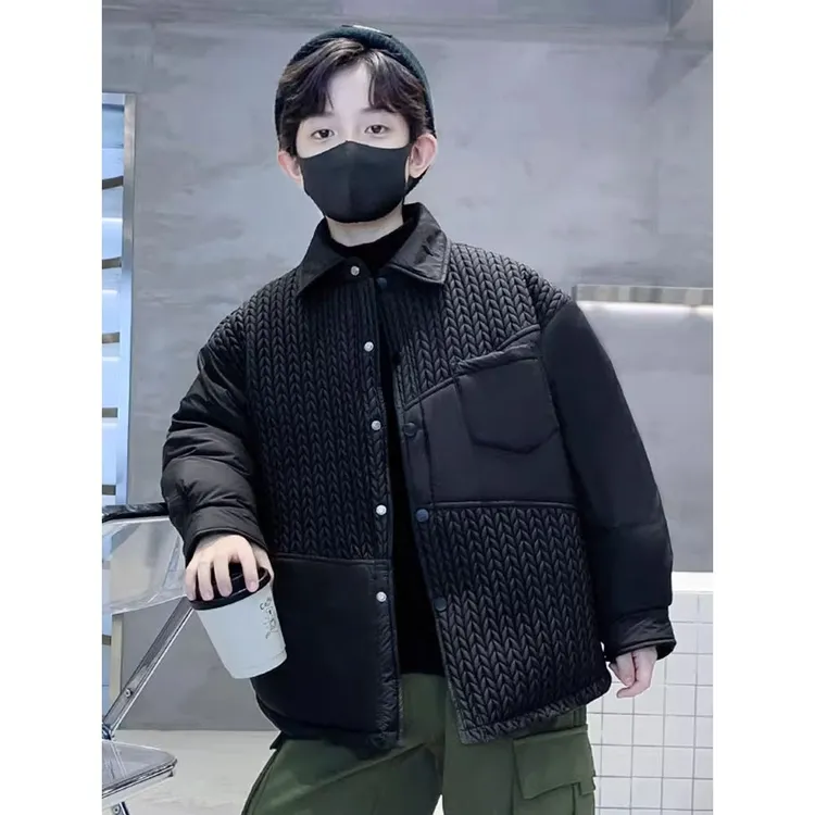 巴拉巴拉云朵儿童装男童羽绒服冬季2025冬装加厚大童秋冬款男孩轻
