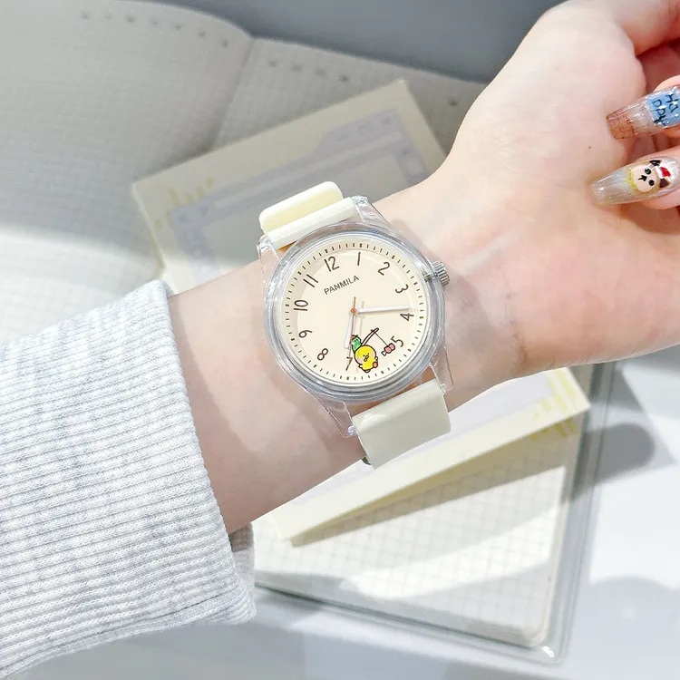 minini可爱小鸡手表女款爆款2025新款高中学生闺蜜生日礼物0829