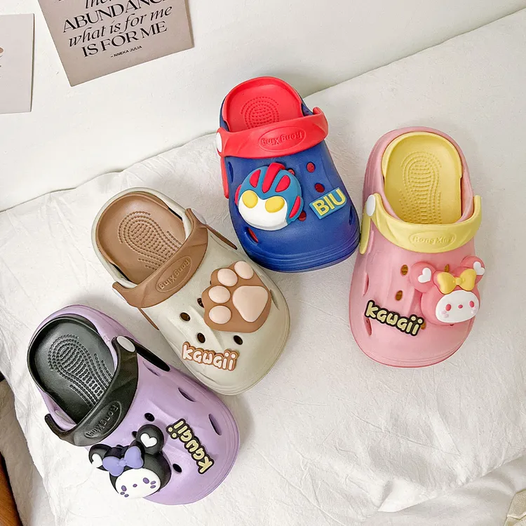 【即将涨价】儿童EVA可爱卡通洞洞鞋男女童防滑耐磨宝宝夏季凉拖鞋