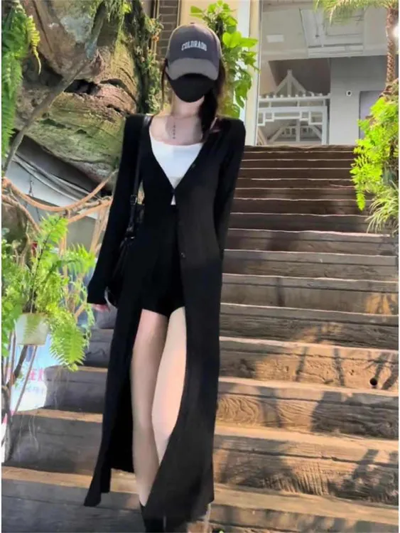 常规袖常规长款甜美清新毛针织衫修身网红宽松秋冬