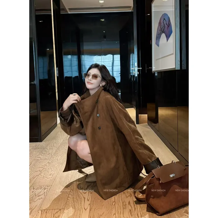 利达 NEW DADADA休闲高级感气质秋冬韩版时尚百搭短外套THM856
