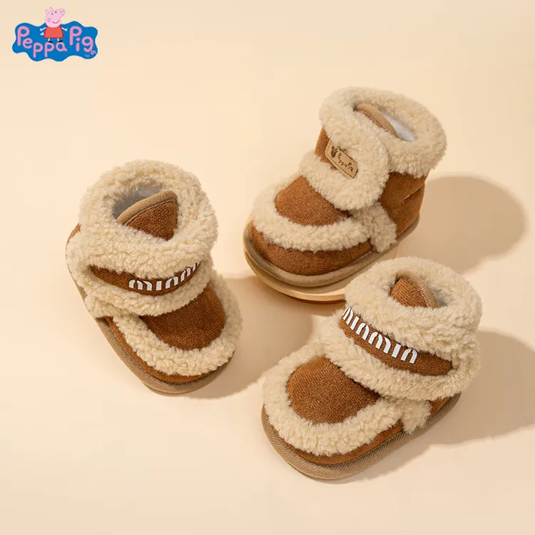 秋冬季婴儿软底鞋步前棉鞋0到1岁男女宝宝小月龄6-12个月加绒保暖