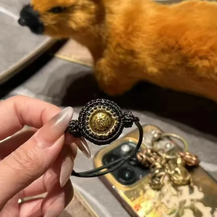 合金亚克力手链 依霸手绳 原庙正品 男女同款 桃花手绳 正品