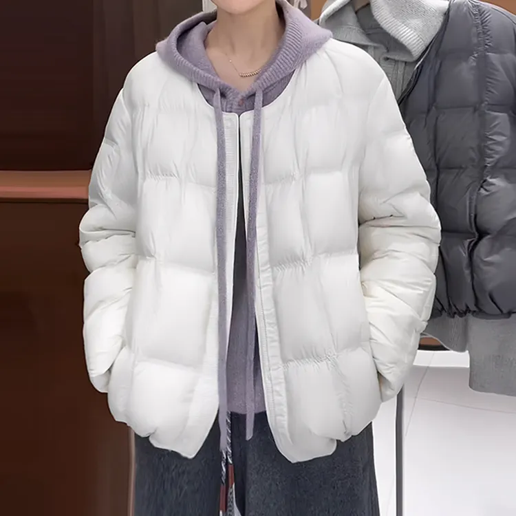 2025新款宽松爆款排骨短款韩版气质保暖冬季女装百搭风棉服外套