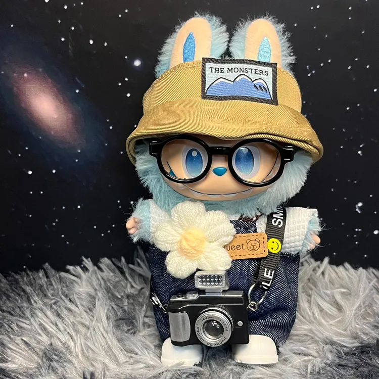 labubu娃衣一二三代前方高能希望蓝色娃衣海盐耶耶拉布布衣服春野