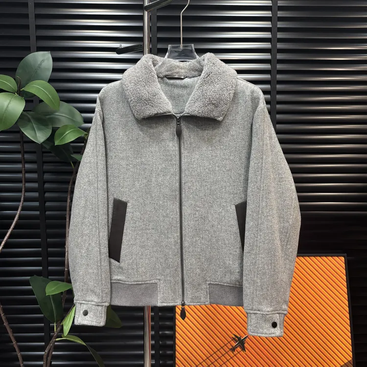 【清澈男装轻奢出品】/L2390QINGCHE2025/高端欧货羽绒服