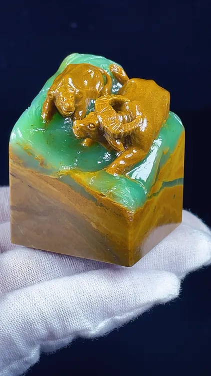 四川雅安绿印章牛