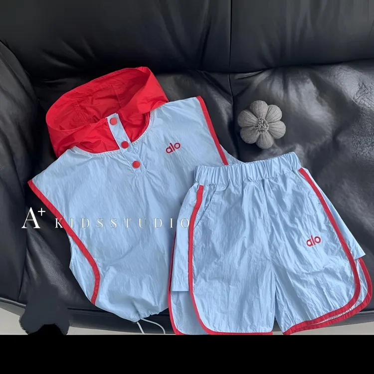 儿童背心套装2025帅气儿童夏季新款韩版潮时尚无袖宽松韩版两件套