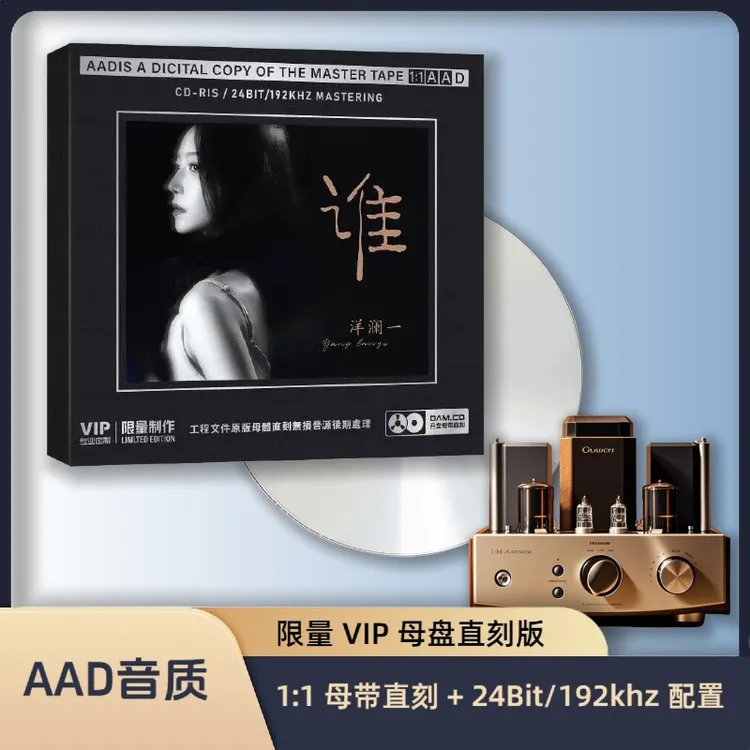 洋澜一cd谁热门流行歌曲大树开盘母带直刻CD无损音质车载碟片