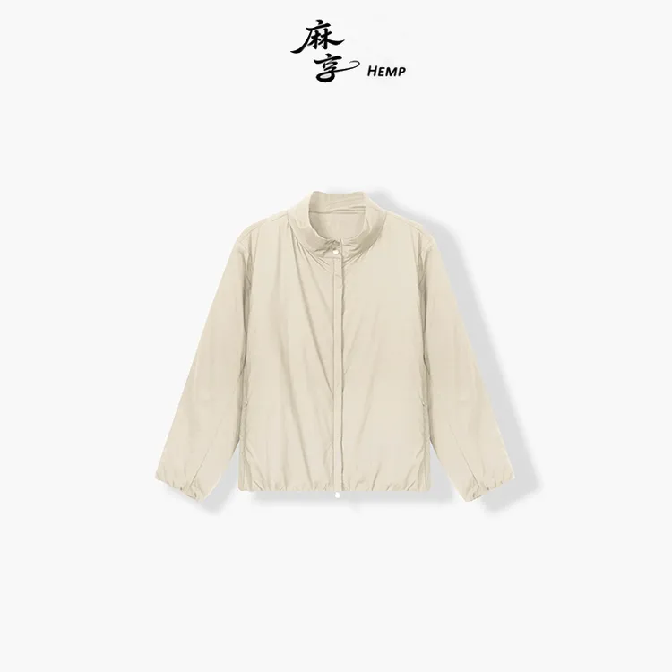 麻享【自由感·棉服】轻盈保温立领运动3M新雪丽棉女士棉服FSY51024