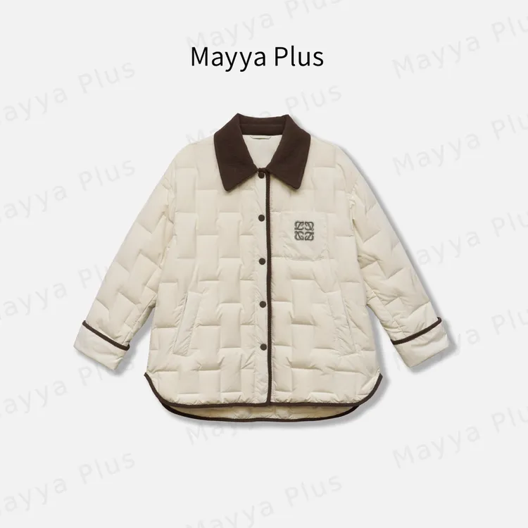 【口碑鹅绒】Mayya Plus麦芽定制流光风轻奢气质鹅绒羽绒服32537327